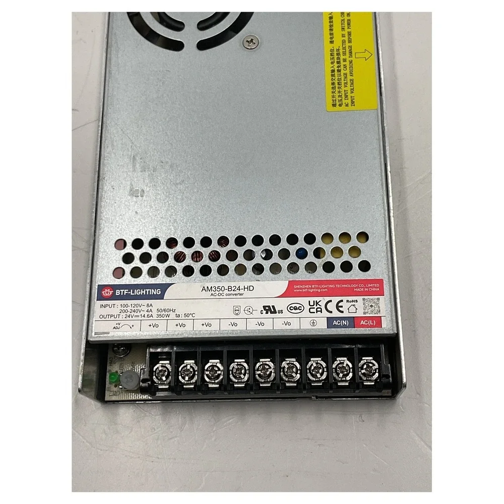 BTF-LIGHTING AM350-B24-HD 24V 14.6A 350W AC-DC Switching Power Supply NEW